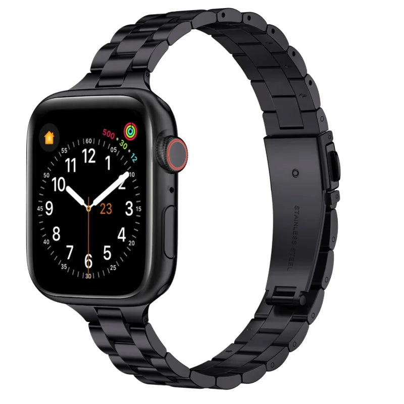 Ultra-Thin Stainless Steel Bracelet for Apple Watch