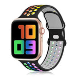 Breathable Sport Silicone Replacement Band for Apple Watch