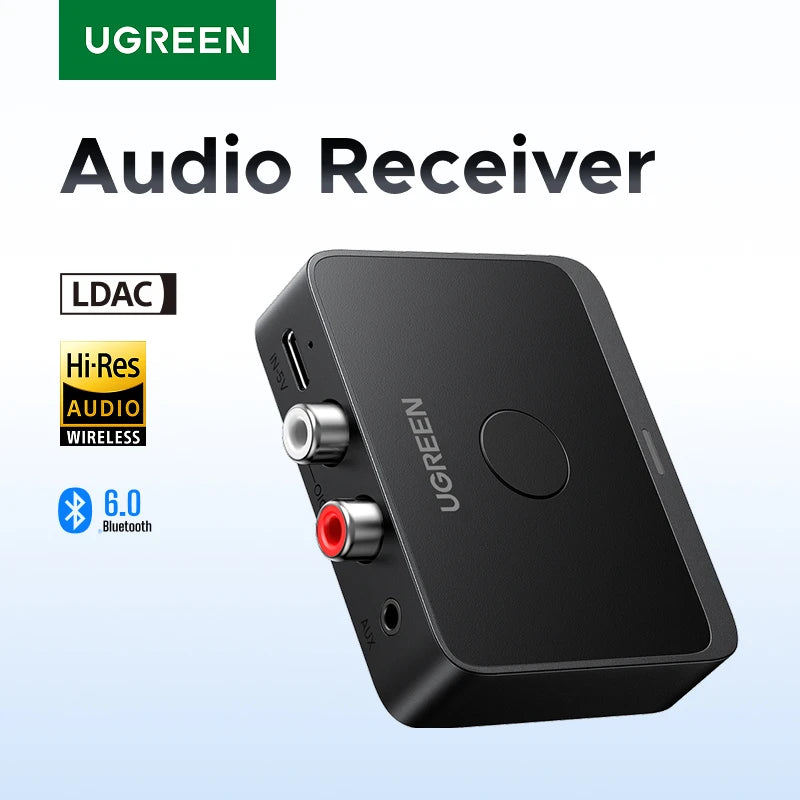 UGREEN Bluetooth 6.0 AUX Receiver