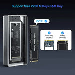 Acasis High-Speed 40Gbps USB 4.0 NVMe SSD Enclosure