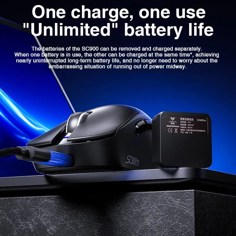 AULA SC900 Pro Ultra-Light Wireless Gaming Mouse