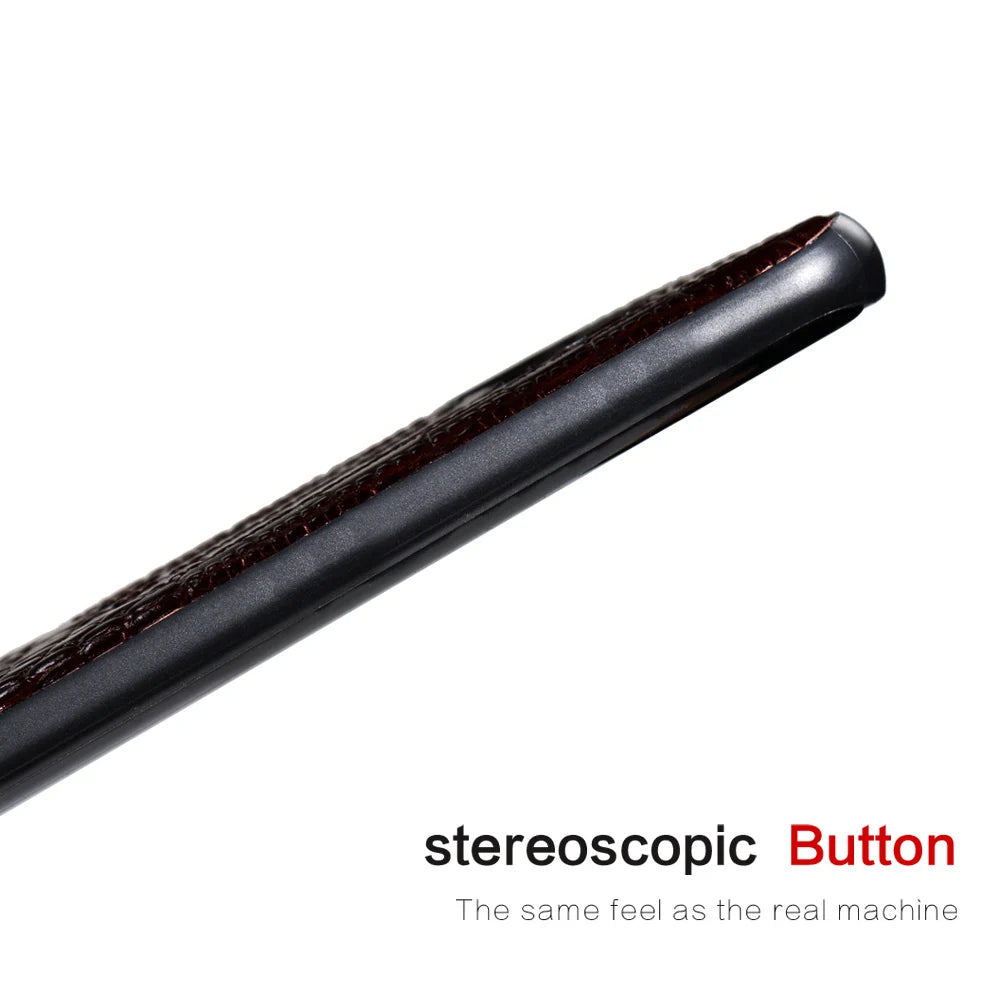 Shockproof Genuine Cowhide Leather Phone Case for Xiaomi Redmi Note 13 Series