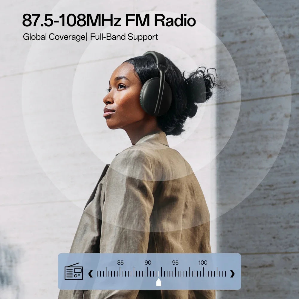 OneOdio SuperEQ S6001 Bluetooth Over-Ear Headphones