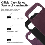 Premium Alcantara Leather Magnetic Case for Google Pixel 9 Series