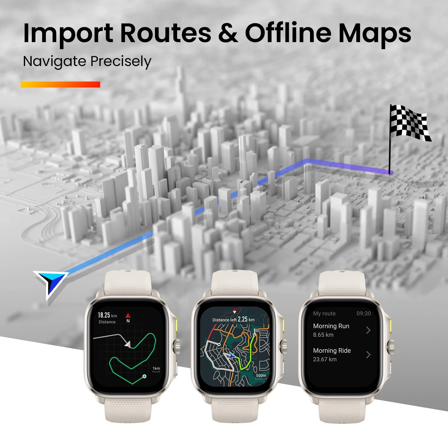 Amazfit Cheetah 44mm GPS Smartwatch with 150+ Sports Modes and Heart Rate Tracking