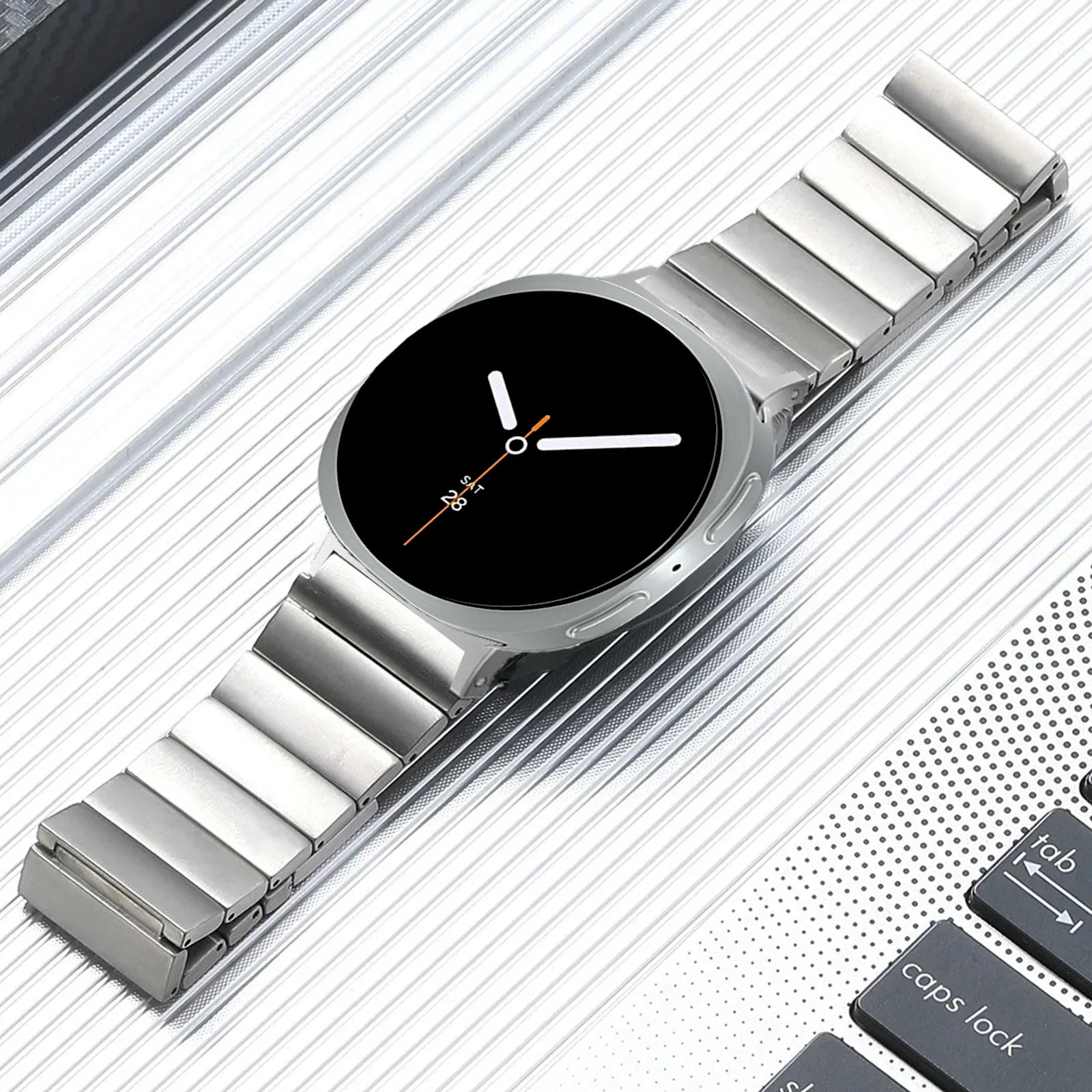 Premium Metal Replacement Strap for Samsung Galaxy Watch 8 and Galaxy Watch 8 Classic