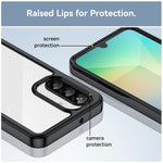 Samsung Galaxy A26 Clear Hard Case with Translucent Back Shell