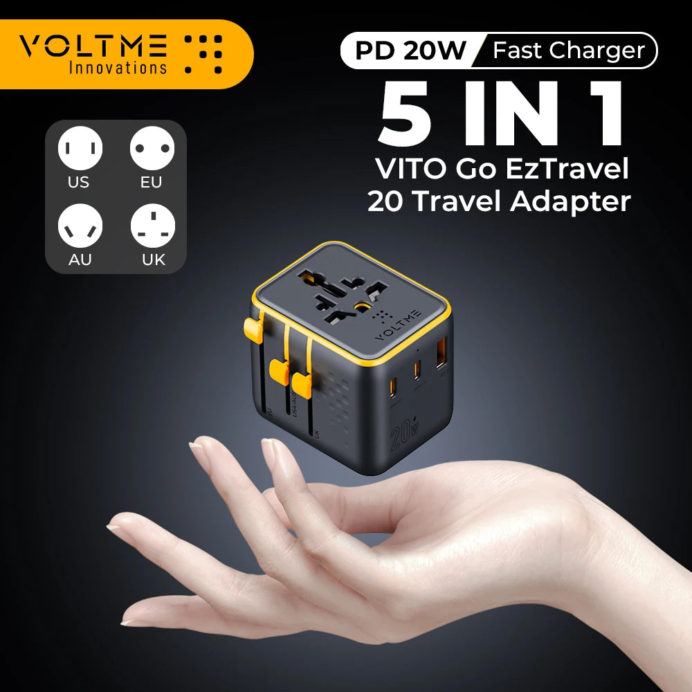 VOLTME PD 20W GaN Travel Charger