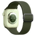Silicone Sport Band with Adjustable Buckle for Apple Watch