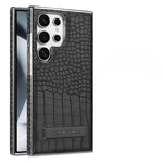 High-Quality Leather Electroplate Case for Samsung Galaxy S25 Series
