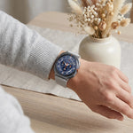 Breathable Nylon Watch Strap with Hook-and-Loop Fastener for Samsung Galaxy Watch Ultra 2