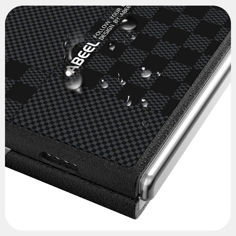 Carbon Fiber Textured Camera Protection Case for iPhone Duo