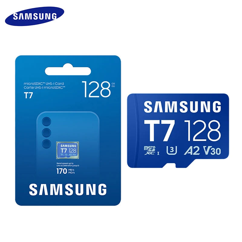 Samsung T7 microSDXC V30 U3 Memory Card
