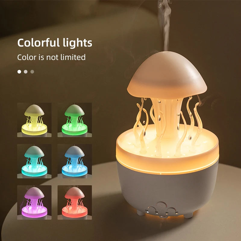 Electric Air Humidifier with Swinging Jellyfish Effect