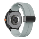 Silicone Magnetic Buckle Strap for Samsung Galaxy Watch 8 /  Galaxy Watch 8 Classic