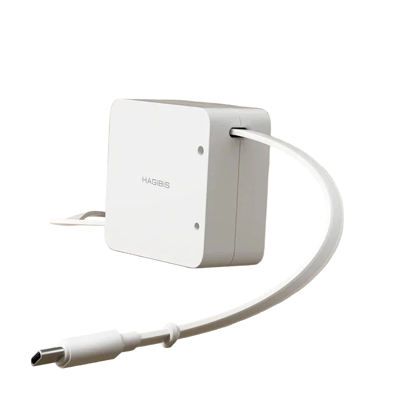 Hagibis USB-C to USB-C 100W Retractable Charger Cable