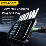 Essager 100W USB-C OTG Adapter With Smart Power-Off and Lanyard
