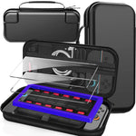 Protective Carrying Case with 2 Screen Protectors for Nintendo Switch 2