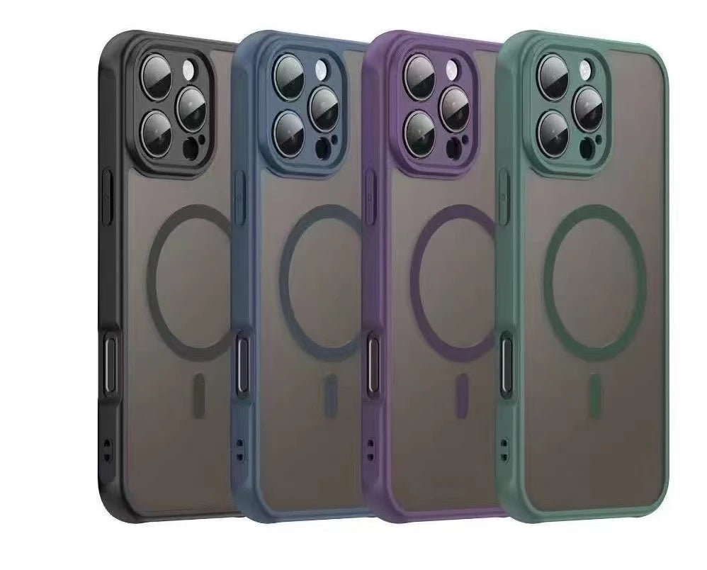 Matte Clear MagSafe Case for iPhone 16 Series