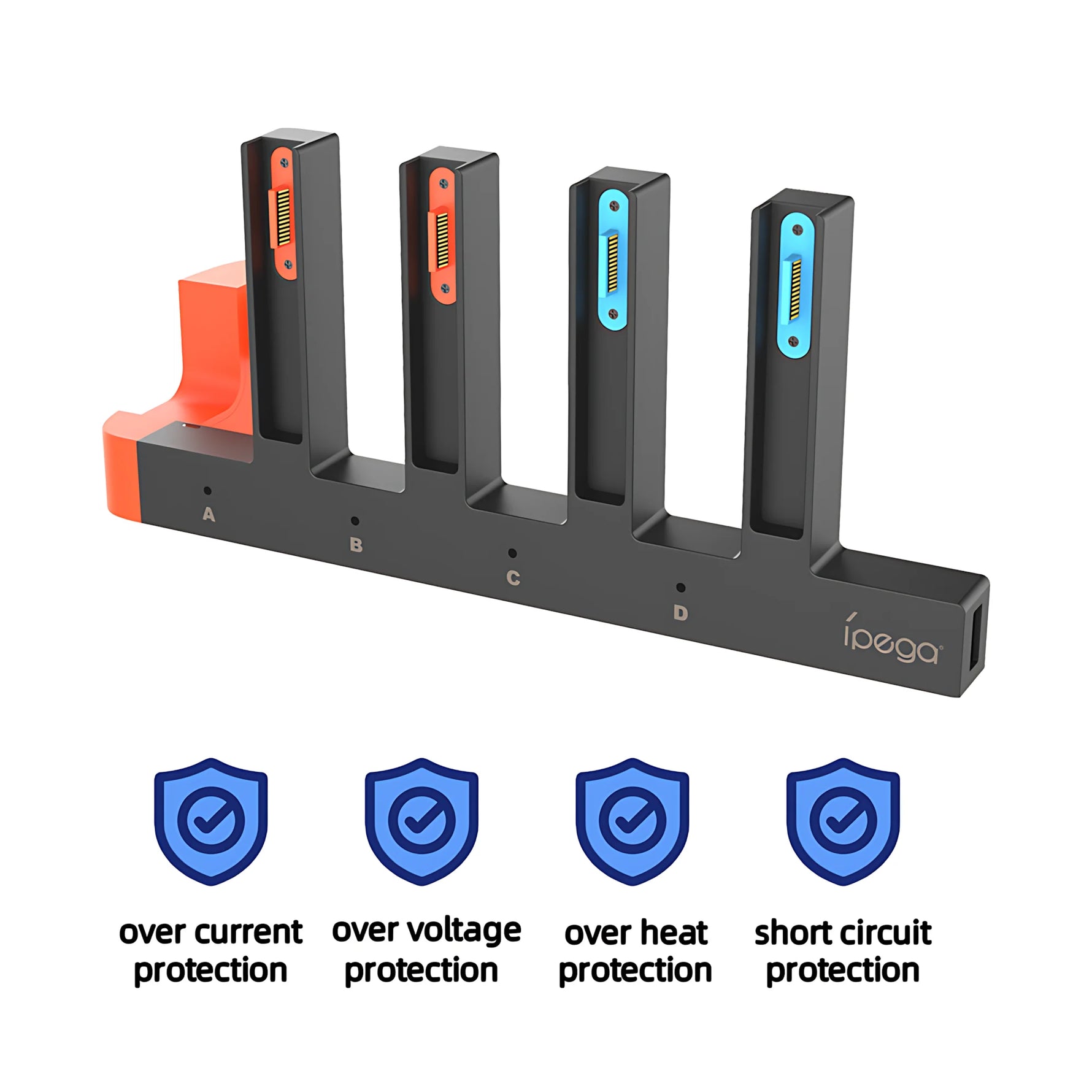 4-in-1 Charging Dock for Nintendo Switch 2 Joy-Con
