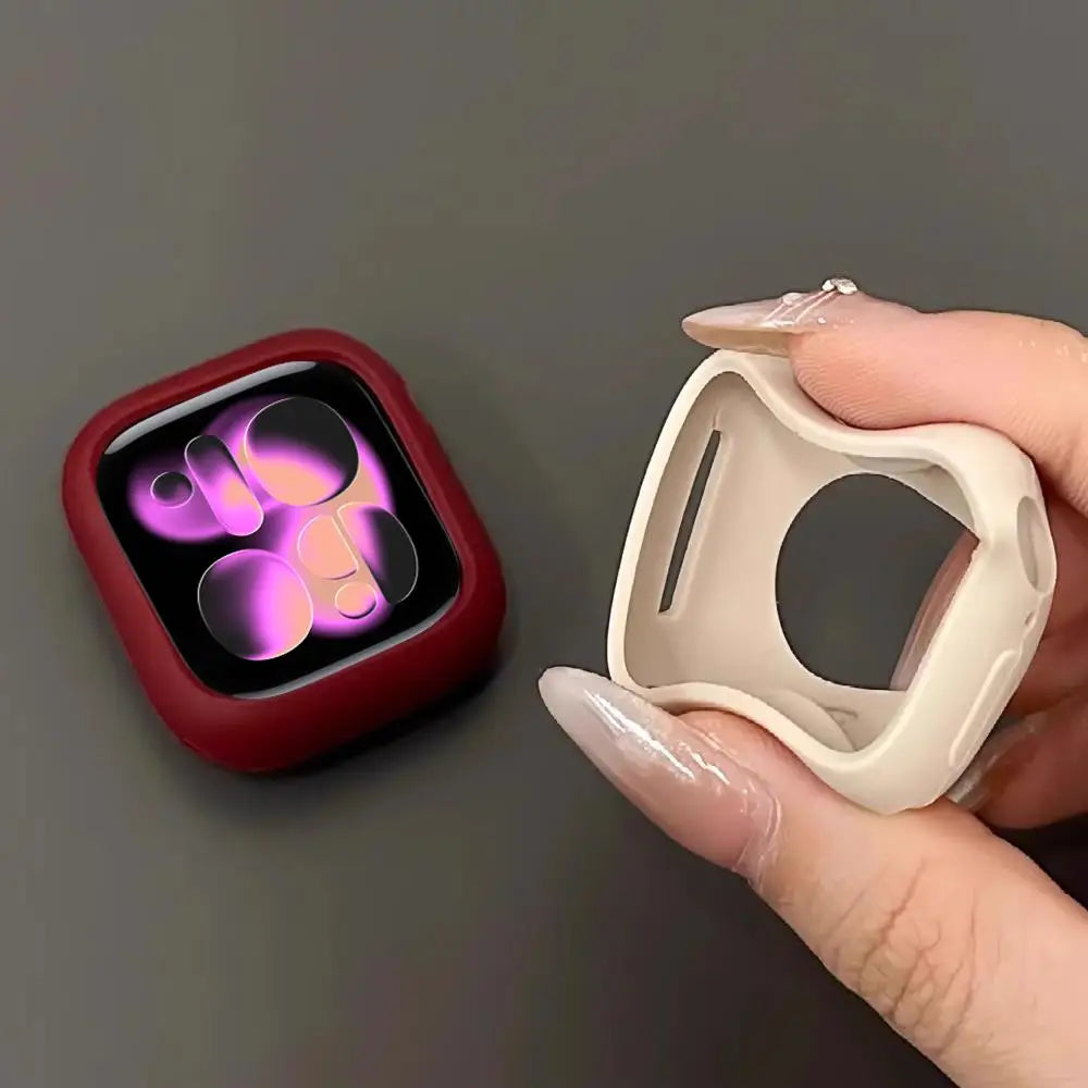 Protective Silicone Shell Bumper for Apple Watch Series 11