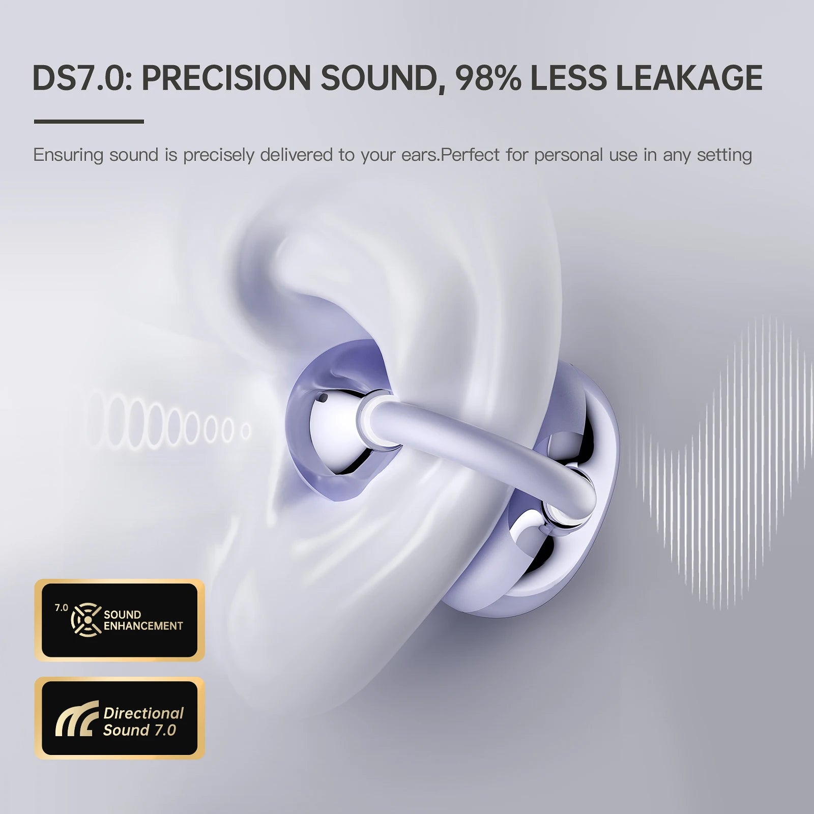 iKF Air Clip Wireless Open-Ear Earphones