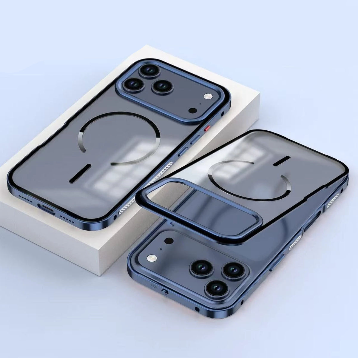 Slim Frame MagSafe Case with Shockproof Drop Protection for iPhone 18 Series