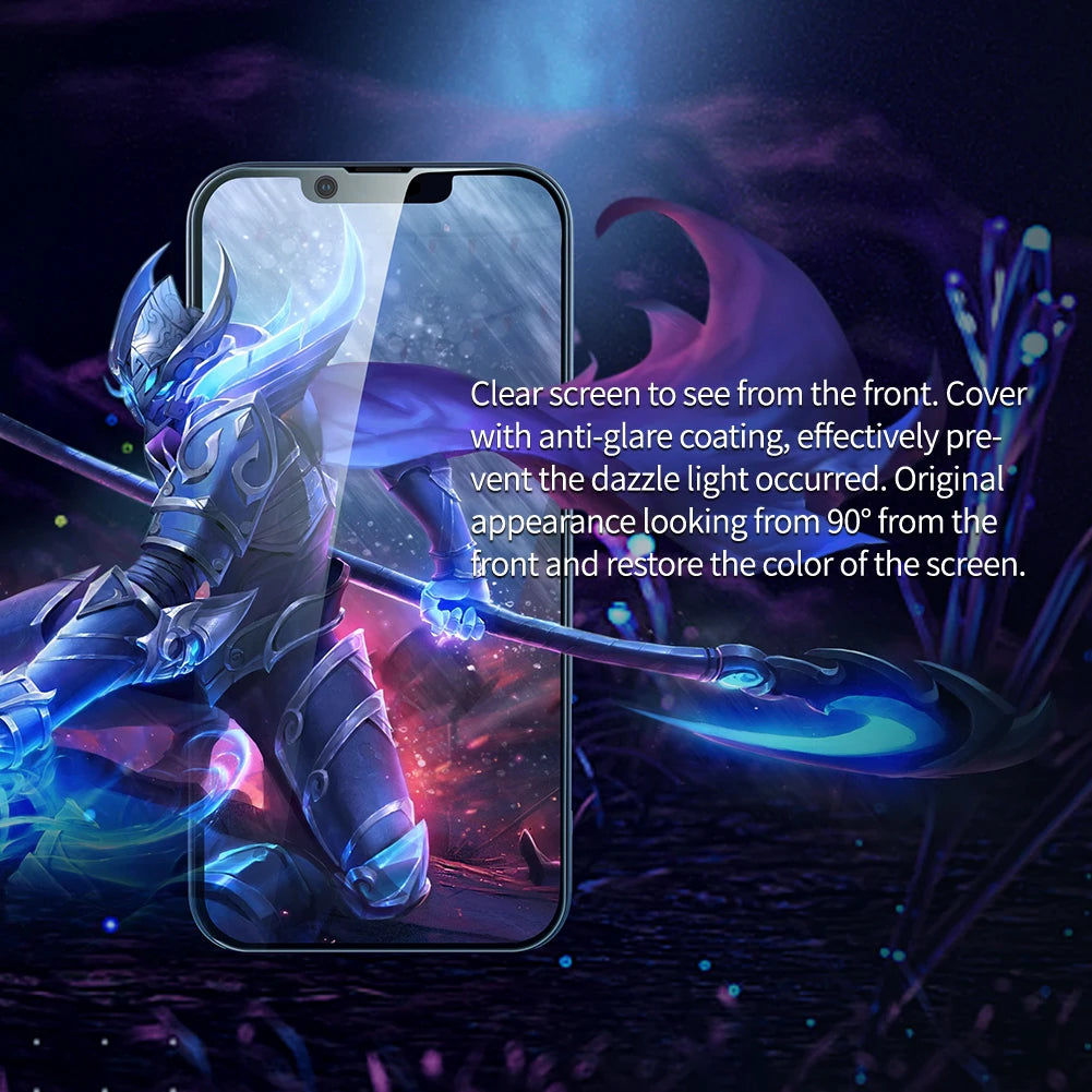 Anti-Spy 2.5D Tempered Glass for iPhone 16e