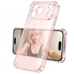 Transparent Shockproof Case with Air-Cushion Corner Bumpers for iPhone 17 Series