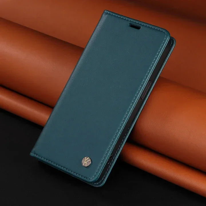 Luxury Leather Wallet Case for Samsung Galaxy S26 Series