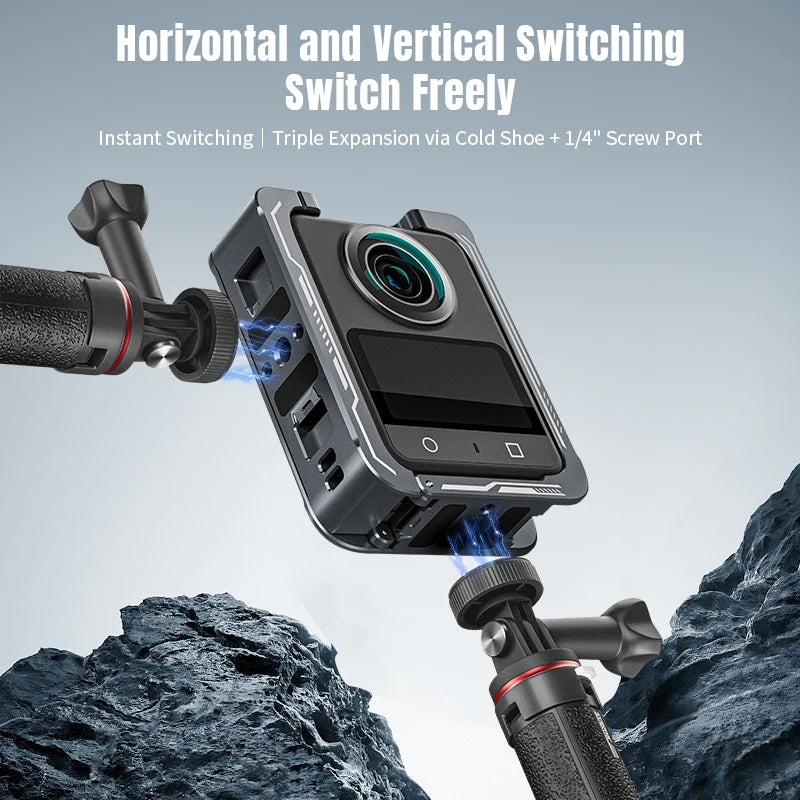 Alloy Camera Cage for DJI Osmo 360