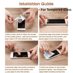 Glass Screen Protector and Camera Lens Film for Oppo Reno12 F