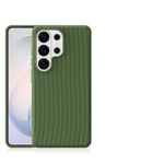 Luxury Woven Magnetic Case with Metal Camera Frame for Samsung Galaxy S26 Ultra