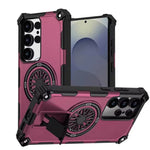 Military Armor Magnetic Case with Kickstand for Galaxy S26 Series