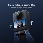 TELESIN Magnetic Dual Claw Adapter for Action Cameras
