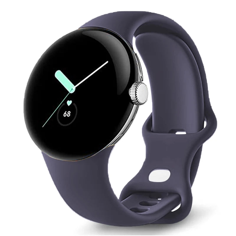 No-Gap Silicone Sport Strap for Google Pixel Watch 2