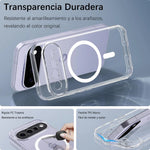Clear Hybrid Magnetic Case with Military-Grade Corner Protection for Google Pixel 11 Series