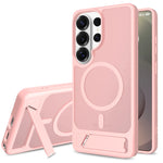 Anti-Fingerprint Hybrid Case with Stand for Samsung Galaxy S26 Series