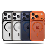 Luxury Transparent Hard Shell MagSafe Case for iPhone 17 Series