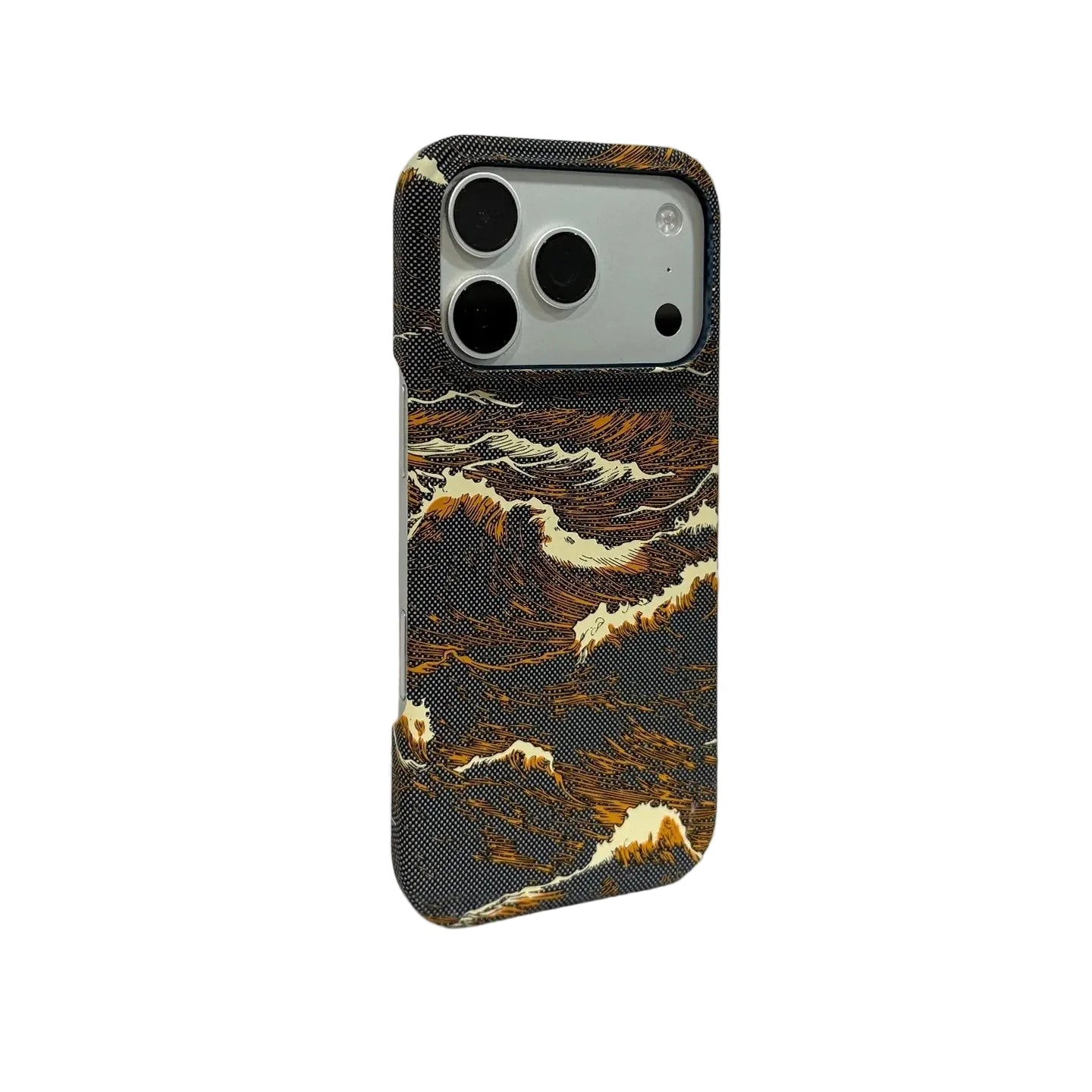 Ocean Wave Pattern Kevlar MagSafe Case for iPhone 17 Series