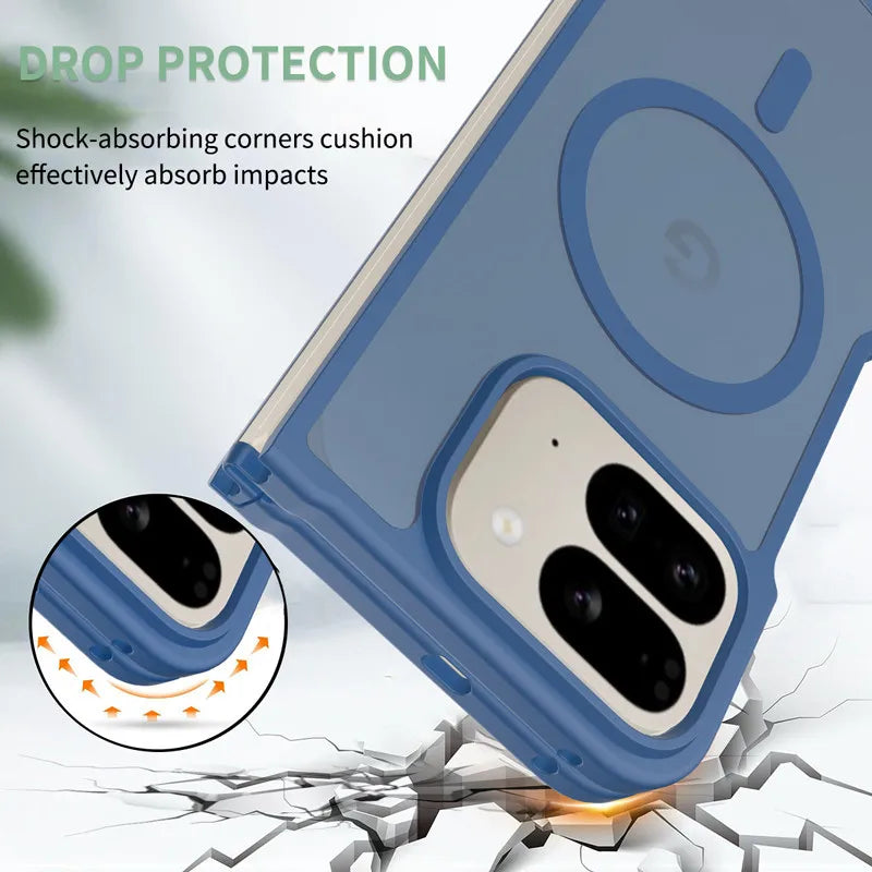 Google Pixel 10 Pro Fold Anti-Drop Magnetic TPU + PC Case