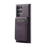 Premium Leather Magnetic Removable Wallet Case for Samsung Galaxy S24 Series