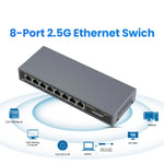 EDUP EP-SG7820 8-Port 2.5 Gigabit Ethernet Switch