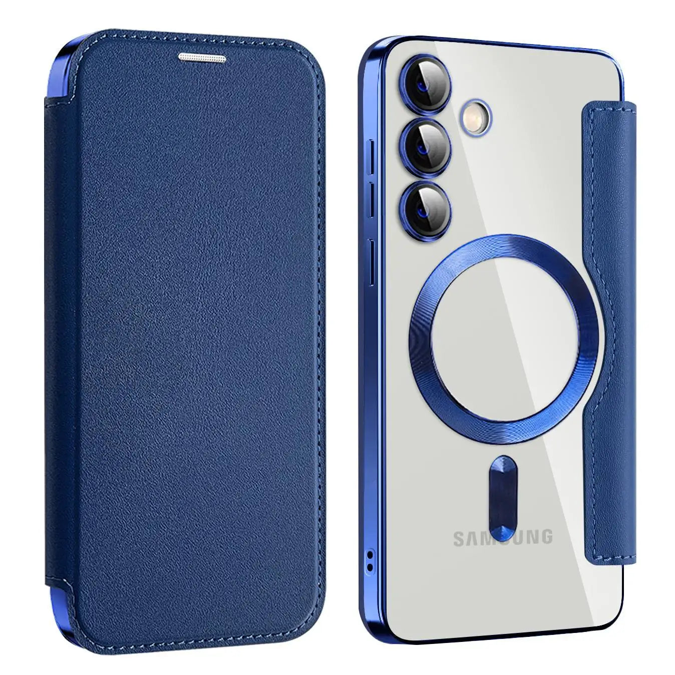Protective Flip Magnetic Leather Case for Samsung Galaxy A36