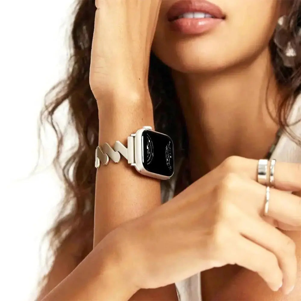 Chic Stainless Steel Bracelet for Apple Watch