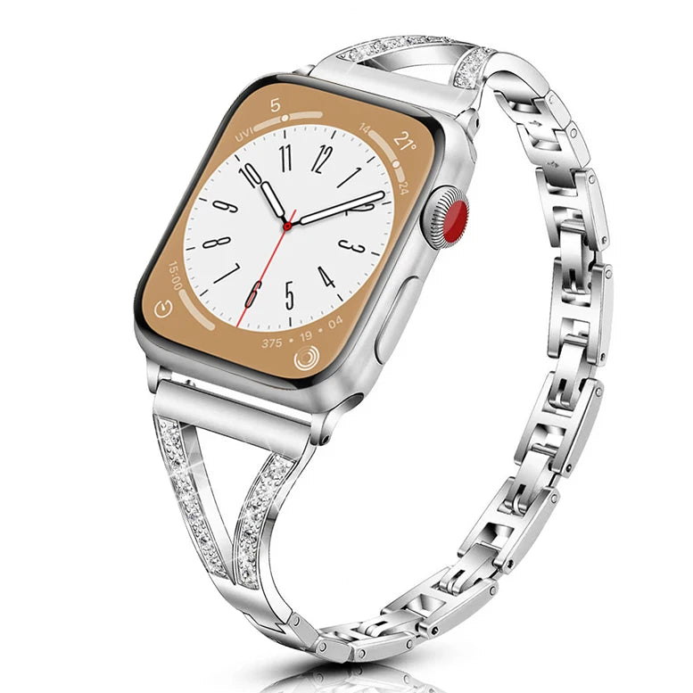 Adjustable Diamond Bracelet for Apple Watch
