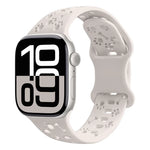 Engraved Silicone Sport Strap for Apple Watch