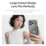 Crystal Clear Airbag Bumper Case for iPhone 17 Series