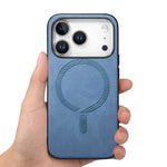Skin-Feel MagSafe Leather Case for iPhone 17 Series