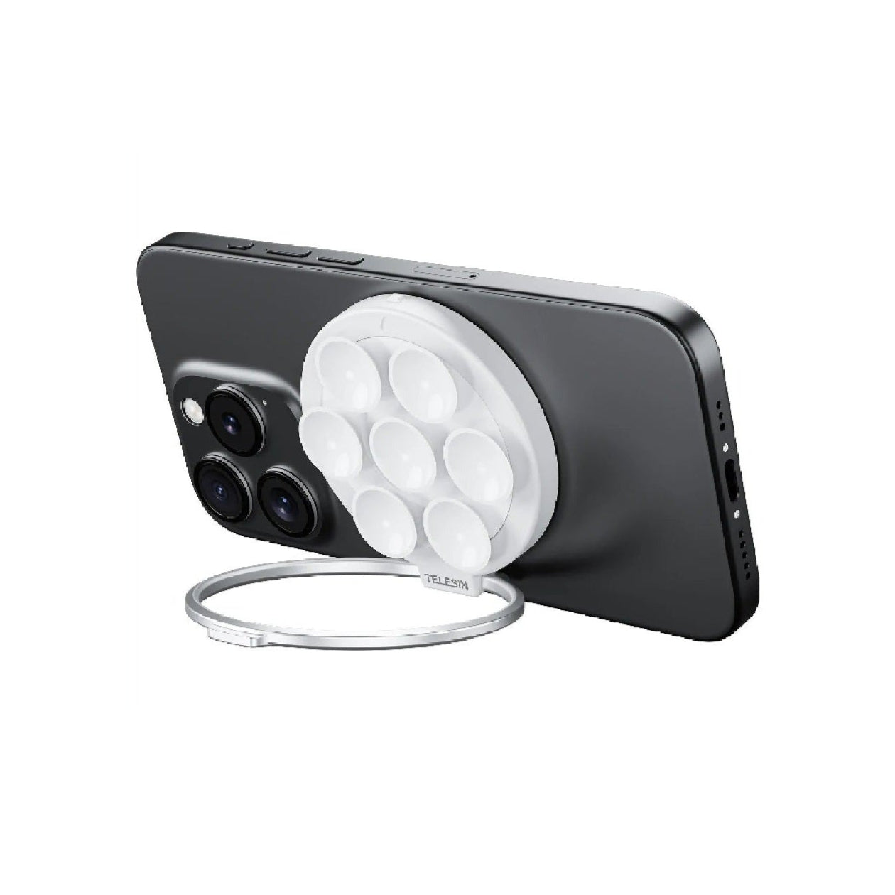 Magnetic Suction Cup Phone Grip & Stand